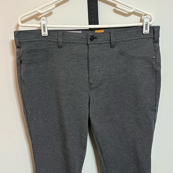 Pilcro and the Letterpress Serif Gray Pants Sz 32 - Picture 3 of 10